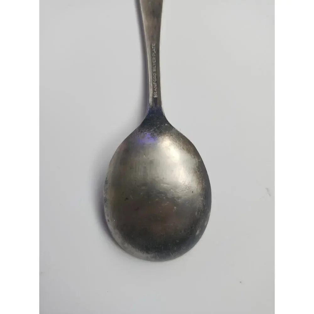 Vintage‎ 1930s Mickey Mouse Spoon Branford Silver Plate Disney Collectible